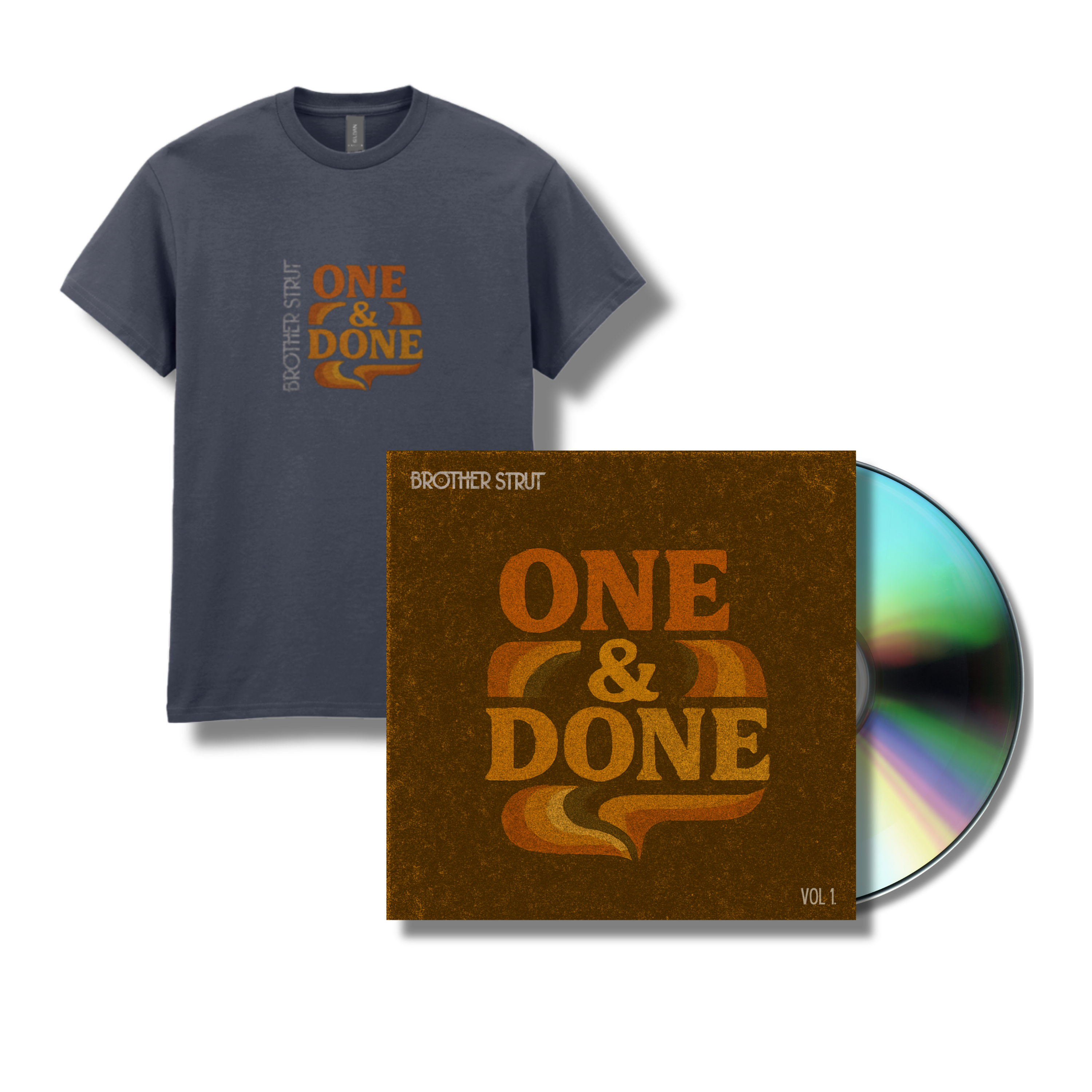 One & Done Official Tee + CD Album Bundle